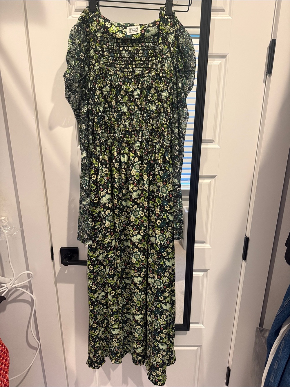 Scotch and soda Floral Maxi Dress - Green